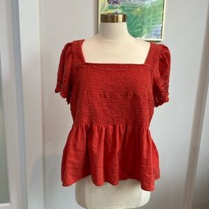 Madewell top size Xl